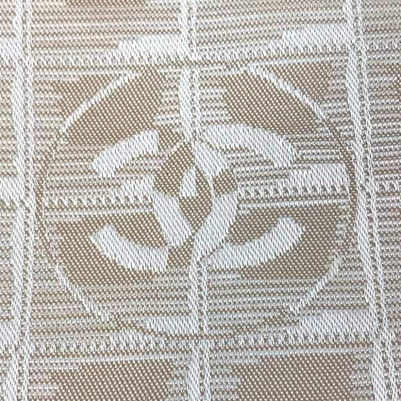 CHANEL CC Mark New travel line Pochette Pouch Canvas Beige - Picture 5 of 9